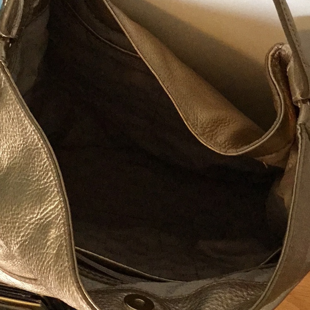 Michael Kors gold leather bag - Picture 4 of 6